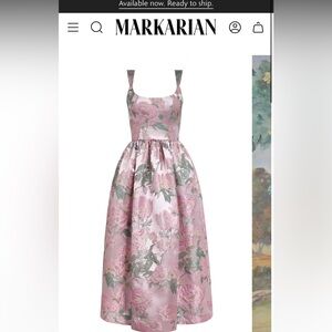 Markarian Apple Light Pink Brocade